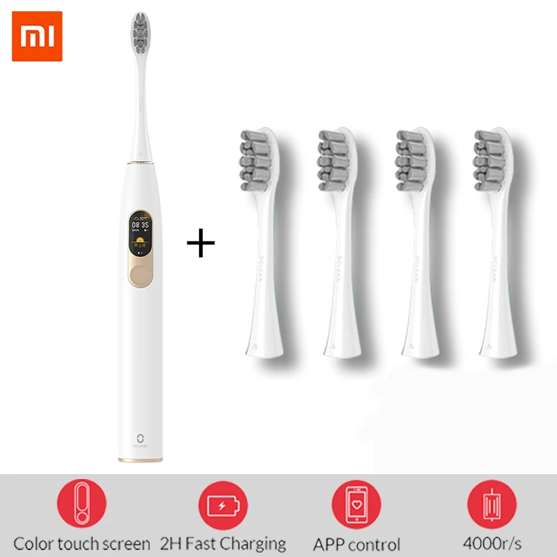 Xiaomi Oclean X sonic электрическая зубная щетка глобальная версия Mijia для взрослых Водонепроницаемая ультра звуковая автоматическая зубная щетка USB Rechargea