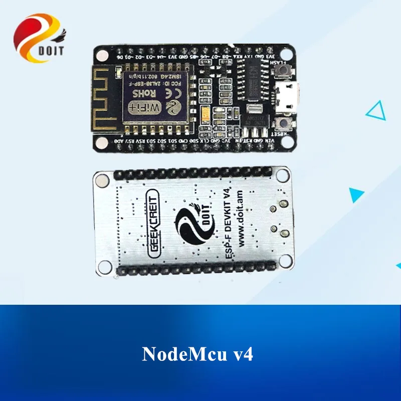 50 шт./лот NodeMcu 4 м байты Lua WIFI Интернет вещей макетная плата на основе ESP8266 ESP 12e для