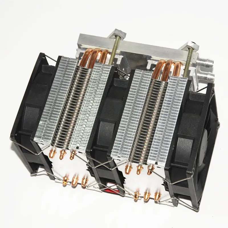 KOOLASON 12V 288W DIY dual-core semiconductor chip refrigeration PC CPU auxiliary water cooled cold machine Chiller | Компьютеры и