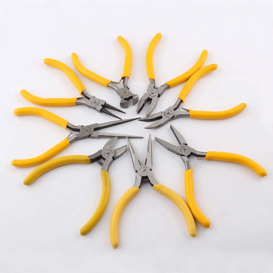 Мини плоскогубцы 8 видов диагональные для кабеля боковые ножницы носа ювелирные