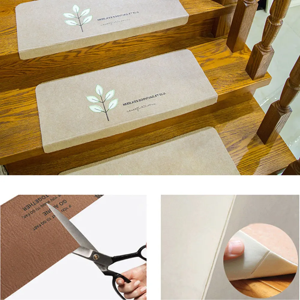 55*22 см лестничные Нескользящие светящиеся коврики лестница ковер для лестниц