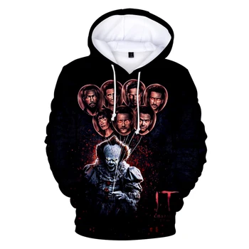 

It Chapter 3D Hoodies Men/women/kids Spring New Listing Fashion print Long Sleeve Sweatshirts It Chapter 3D Hoody casual tops
