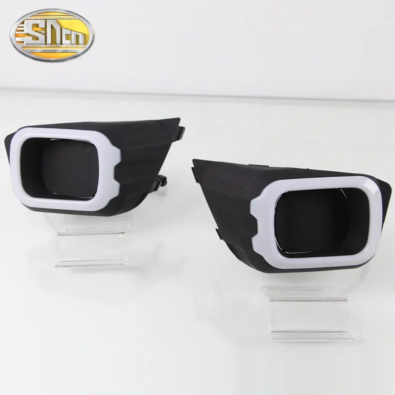 2 шт. Светодиодный дневной ходовой свет для Ford Ranger T8 Желтый ...