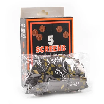 

500 Screens(1box) Brass Tobacco Pipe Screens(3/4") Gold For Smoking Pipe Filters Narguile Weed Pipe Fast Shipping