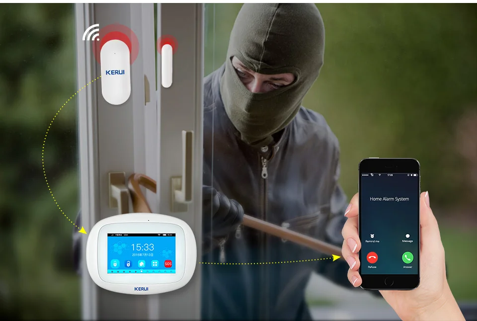 Kerui MC7 Wireless Mini Door Magnetic Sensor Alarm 5 H8e4c8faa82cb49589afabeac0421fbff0