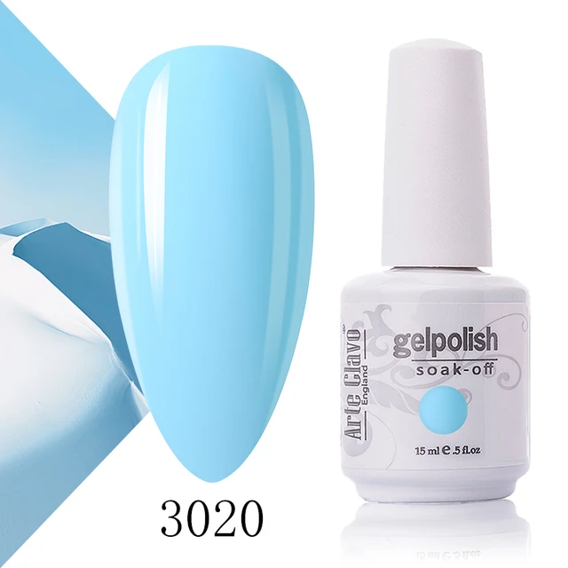 Arte Clavo 131 Colors Gel Polish Nail Gel Varnish Paint Semi Permanent Nails Art Gel Nail Polish For Manicure Top Coat Base Coat 3020