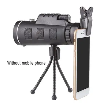 

Portable Size Black HandHeld Panda 40x60 Magnification Adjustable Zoom Monocular Telescope Travel Camping