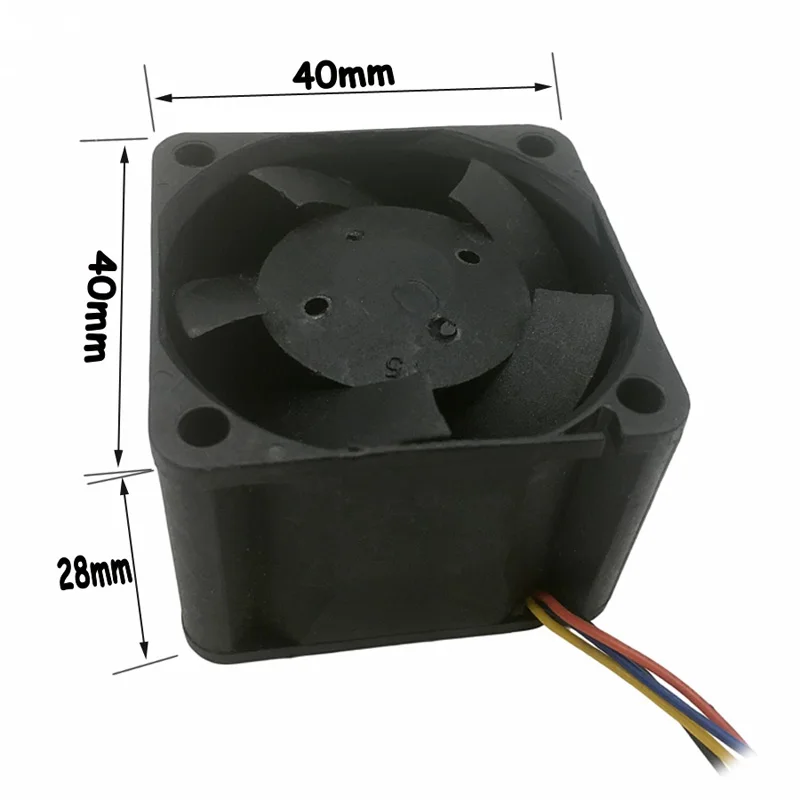 NEW F4028 40mm Server Cooler Fan 12V Two Ball Bearing  (6)