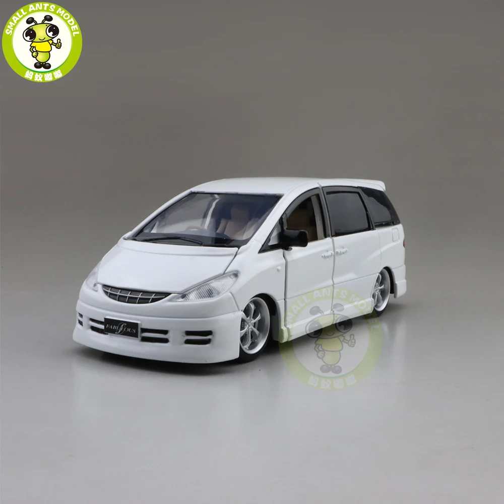 1/32 Jackiekim ESTIMA MPV игрушка OTA литая металлическая Модель автомобиля игрушки дети звук освещение подарки