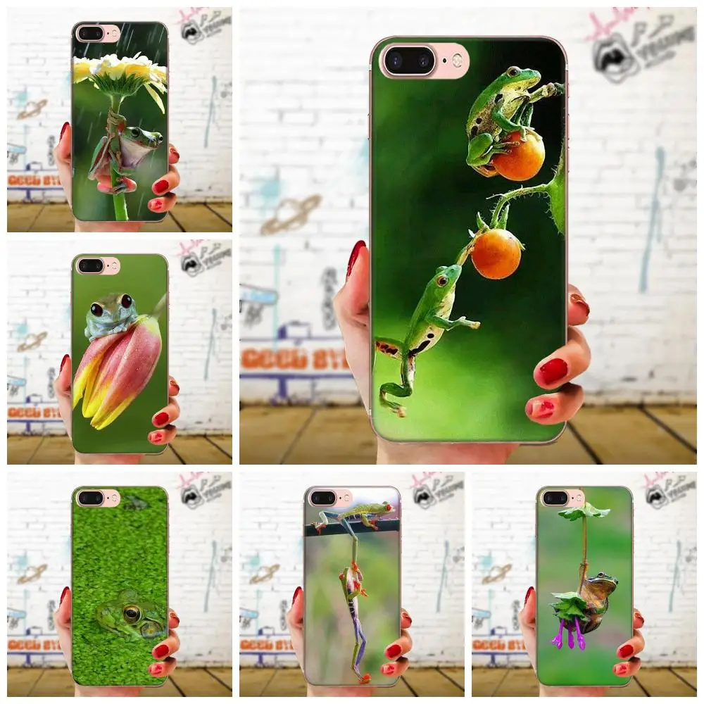 Тонкий чехол из ТПУ для мобильного лягушка Huawei Honor 4C 5A 5C 5X6 6A 6X7 7A 7C 7X8 8C 8S 9 10 10i 20 20i Lite
