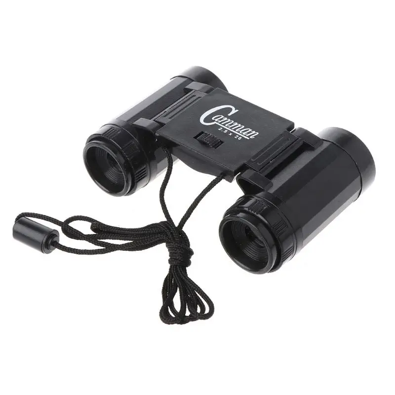 1pc 2.5 x 26 Kid Children Magnification Toy Binocular Telescope + Neck Tie Strap