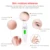 CkeyiN Precision Skin Oil Content Moisture Analyzer LCD Display Skin Care Tool Detector Sensor Monitor Memory Moisture Analyzer