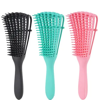 

Hair Brush Scalp Massage Comb Detangle Hairbrush Wet Curly Health Care Comb for Salon Hairdressing Styling Tool
