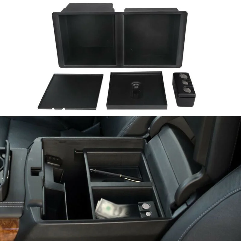 Для Chevrolet GMC Yukon- центральная консоль Органайзер подлокотник коробка для хранения хранящаяся в органайзере