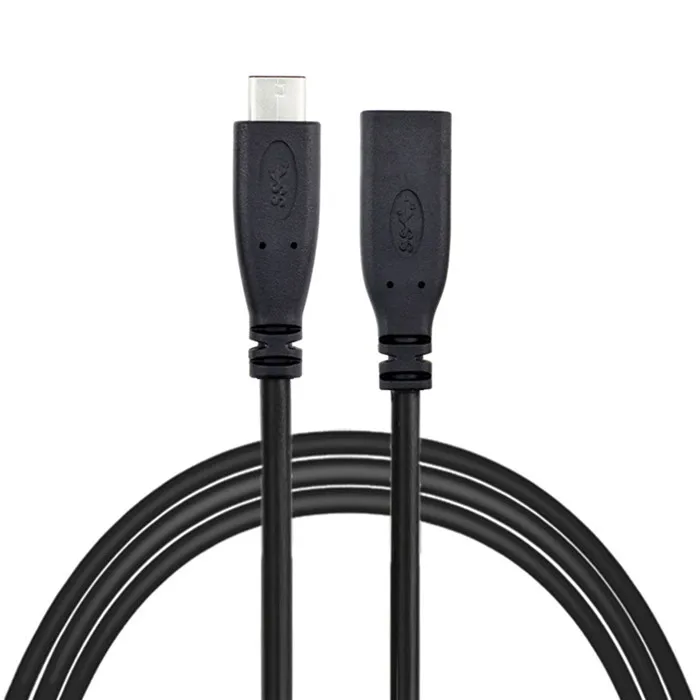 

Кабель-удлинитель для передачи данных USB 3,1 USB-C Type C штекер-гнездо для планшетов Macbook мобильный телефон 0,6 м