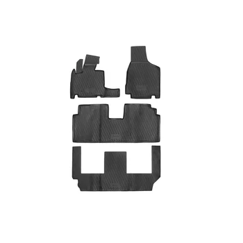 

Floor mats Chrysler Grand Voyager RT 2008-4 PCs 3 rows (floor