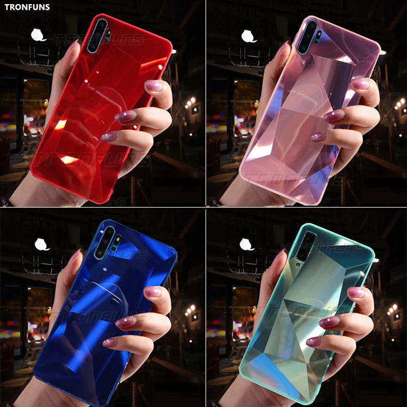 3D зеркальный Алмазный чехол для Huawei P20 P30 Lite P Smart Plus Y5 Y6 Pro Y7 Prime 2019 Honor 10i 10 8A 8X 8S 7C