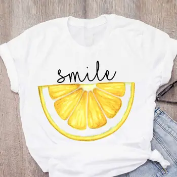

Women T-Shirt Summer Printed Fruit Short Graphic Watermelon Pineapple Sleeve Lady Tops Womens Clothing Tee Female T Shirt