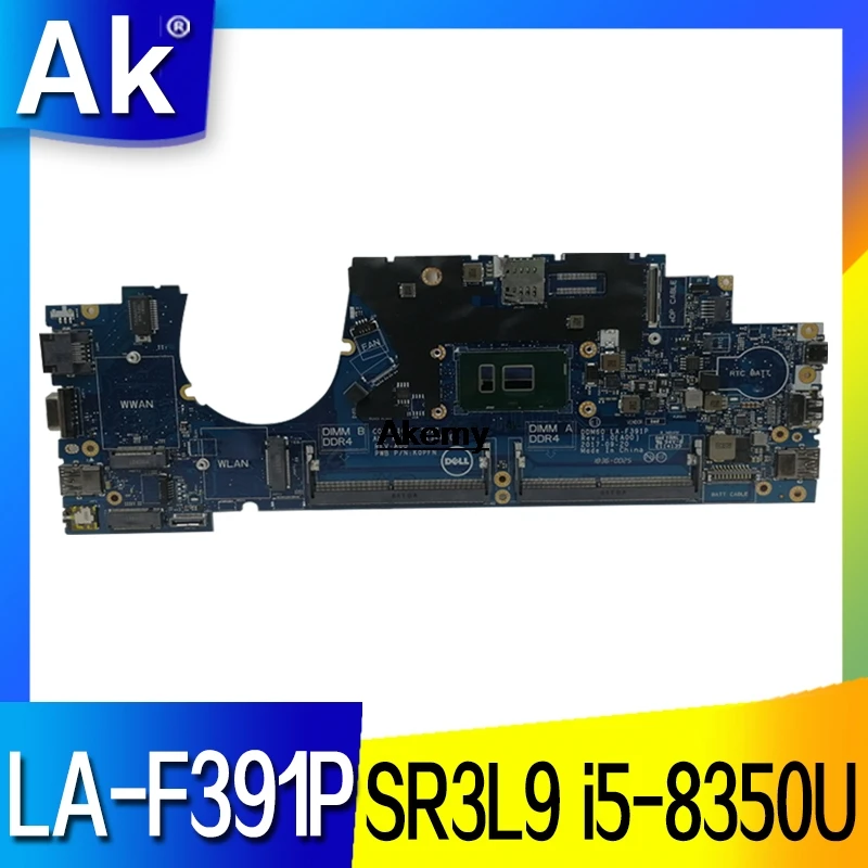 E5290 5290 материнская плата для ноутбука DELL CN-039CCH 039CCH 39CCH LA-F391P Материнская плата ноутбука E5290 5290 P27S материнская плата i5-8350U тест проведен