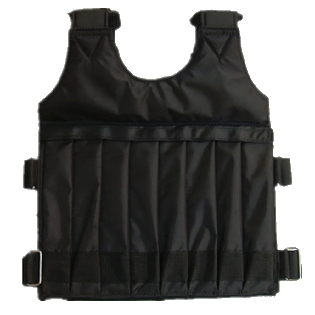 Exercise Adjustable Weight Accessories Workout Durable Multi Pockets Boxing Weighted Vest Running Sports Training Loading