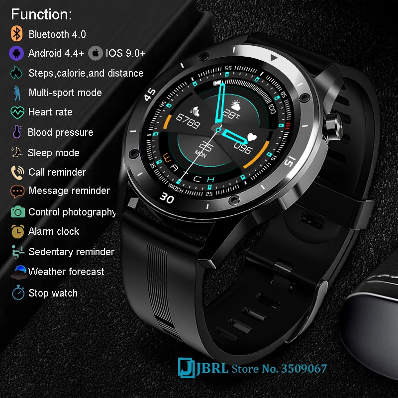 New Sport Smart Watch Men Smartwatch Electronics Smart Clock For Android IOS Fitness Tracker Full Touch Bluetooth Smart watch