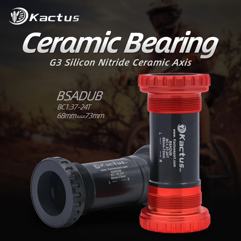 Support Bearings BSA-DUB Bottom Bracket Ceramic Fit for SRAM DUB Cranks Spare Parts for Bicycle Light Weight Shell Width 68-73mm