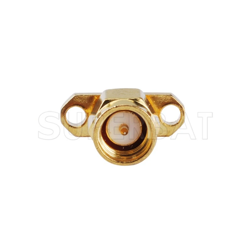 SMA Panel Mount Male RF Coaxial Connectors for Electronic Components