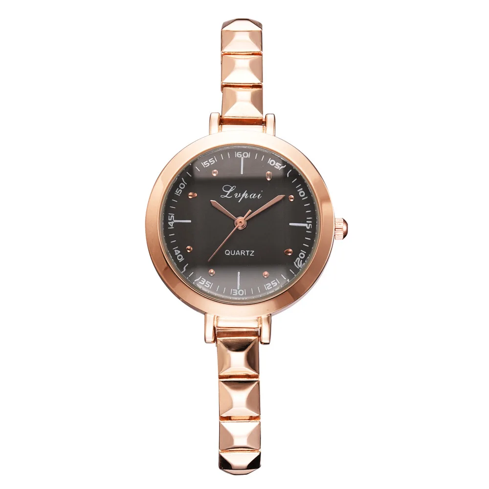 

Lvpai Brand Women's Epoxy Alloy Bracelet Watch Nobility Elegant Korean-style Casual Quartz Watch WOMEN'S Watch