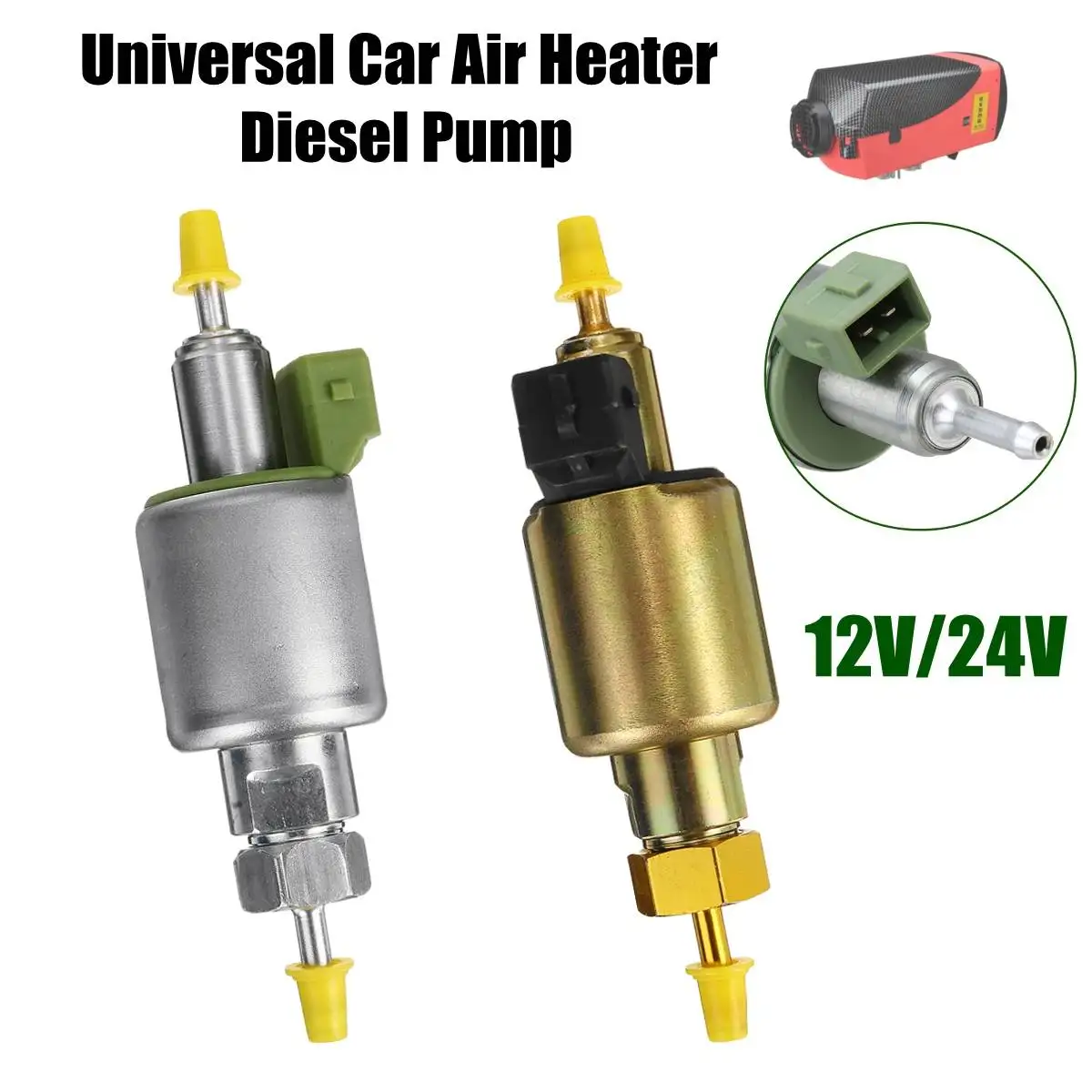 12 V/24 V для 1KW для 5KW для Webasto Eberspacher обогреватели для грузовика топливный насос мазута воздуха стояночный отопитель импульсный мембранный дозирующий насос