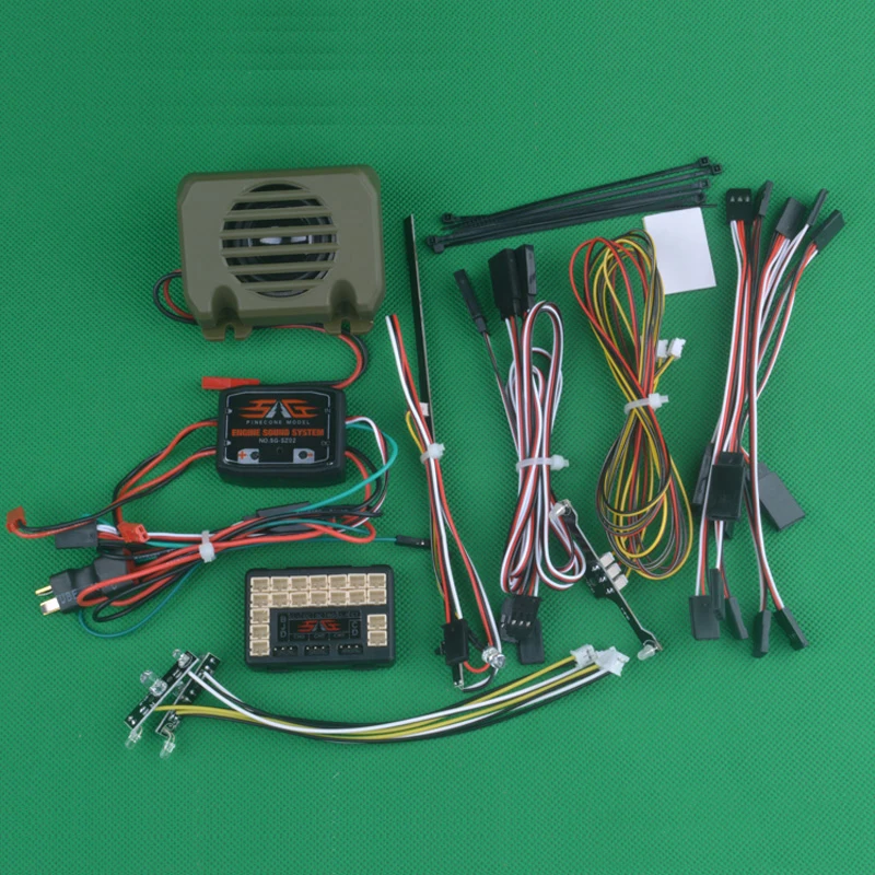 

HG P801 P802 1/12 8X8 RC High-imitatlon US military truck spare parts Lamp set suit Voice pack WE7021 WE8021