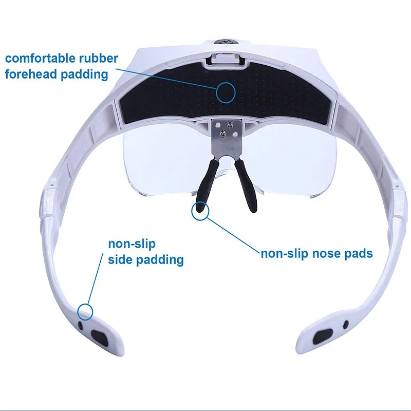 Увеличительное стекло с регулируемой линзой для наращивания ресниц со