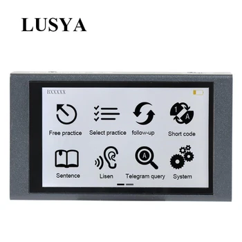 

Lusya SZRADIO II Portable Morse Code CW Trainer Telegraph Shortwave Radio CW Automatic Key T0548