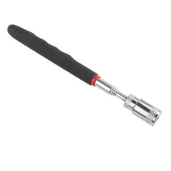 

Magnetic Retractable Pickup LED Light Telescopic Powerful Iron Bar Magnetic Suction Rod Extendable Pick-Up Tool Powerful magnet