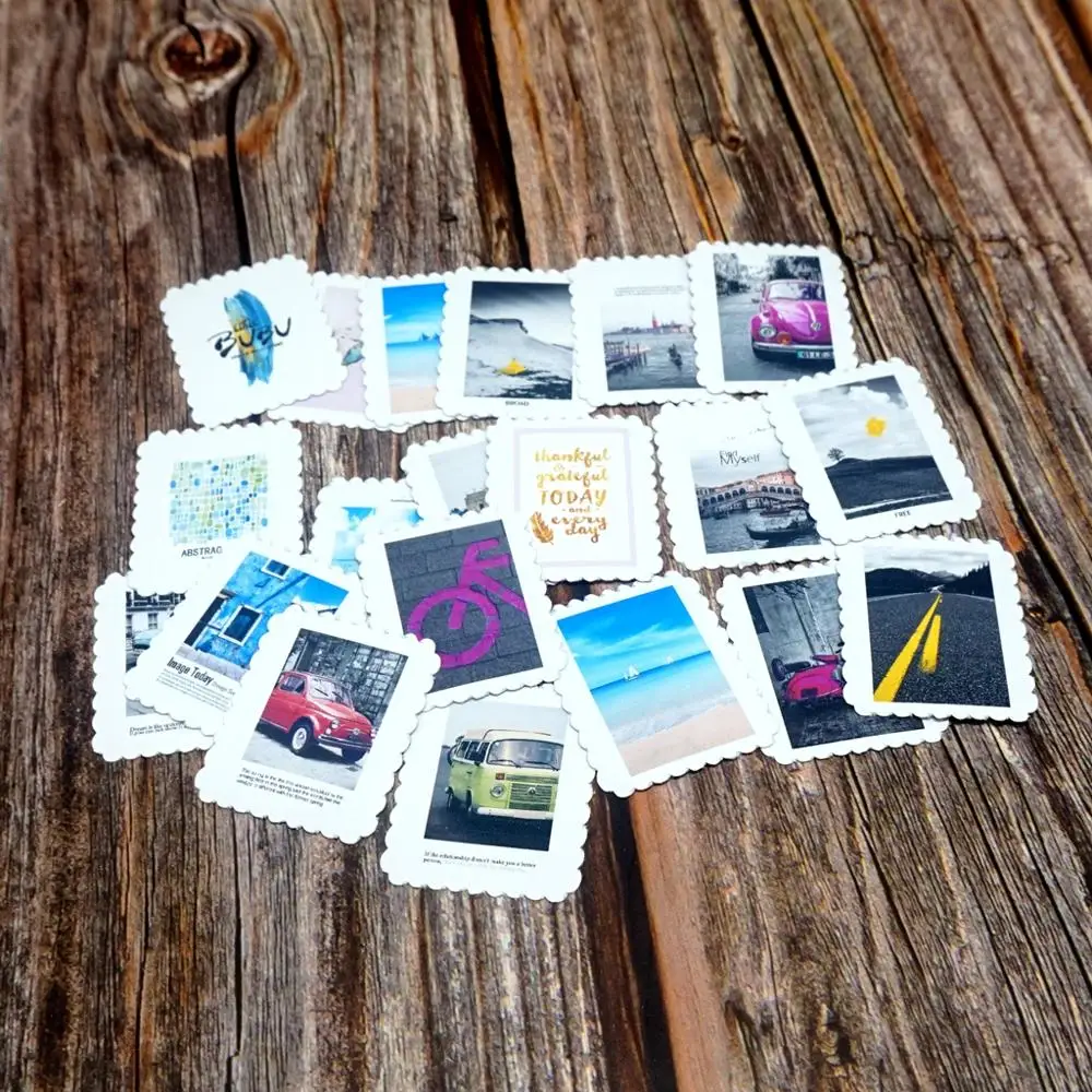 

22PCS Funny Diary Waterproof Stickers DIY Water Bottle Luggage Notebook Skateboard Guitar Stickers Toy Student Supplies Stickers