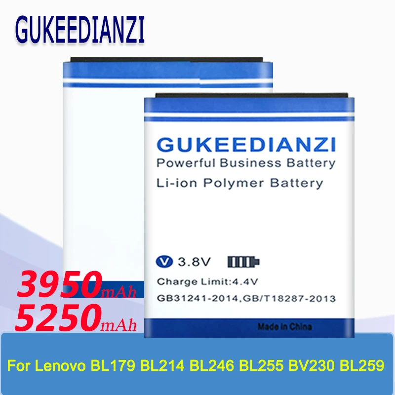 Аккумулятор BL246/BL214/BL179/BL255/BV230 BL259 для Lenovo Z90 S680 S850E A316 A360E ZUK Z1 /Vibe Z2 Vibe K5/K5Plus |