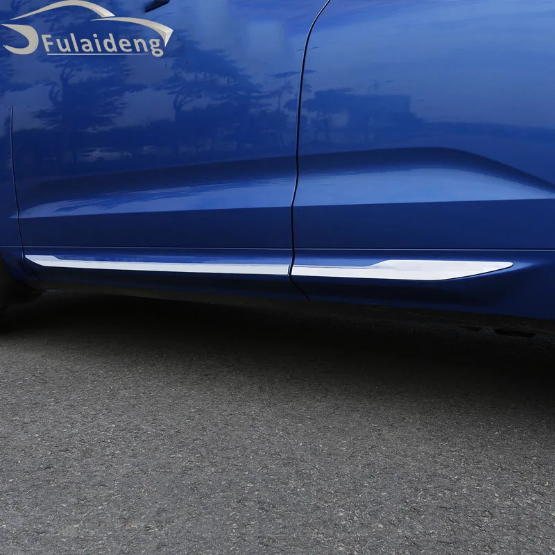 4 шт. для Volvo XC60- новая ABS Хромированная наружная дверь обшивка кузова литье аксессуары боковая накладка Стайлинг автомобиля