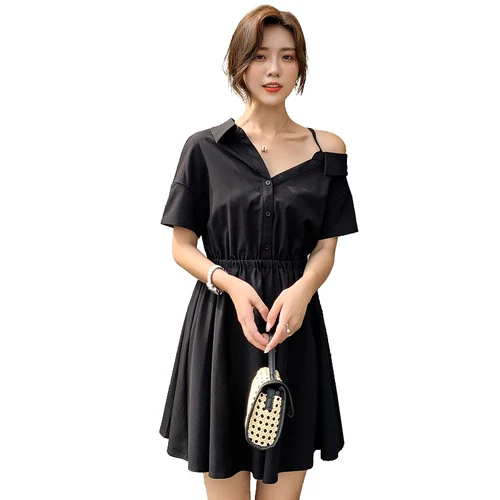 Художественная рубашка белое платье с открытыми плечами элегантные шифоновые