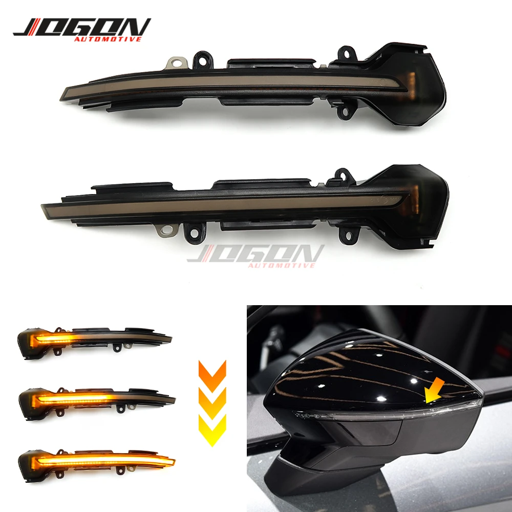 Светодиодный индикатор поворотника SEAT Leon III Mk3 5F 13 18 Ibiza KJ Mk5 V Arona 17 светодиодный