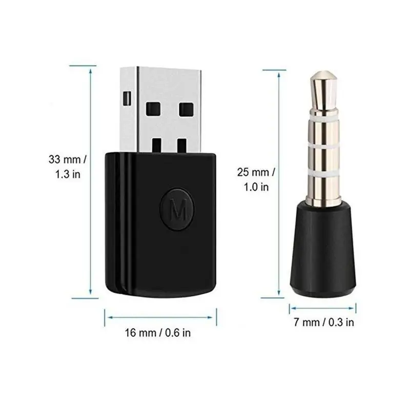 3,5 мм Bluetooth 4,0+ EDR USB Bluetooth ключ последняя производительность стабильный для PS4 адаптер для Bluetooth USB версии гарнитуры G8I6