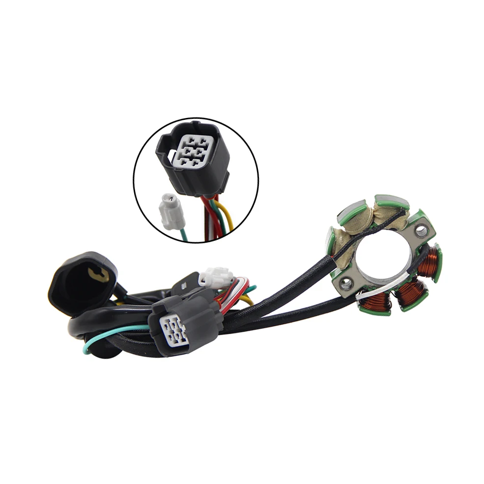 Катушка статора Магнето зажигания мотоцикла для Suzuki RMZ250 2005-2006 K2100-30027 K2100-30048