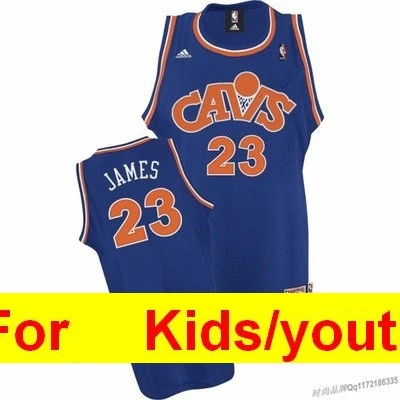 Черный Кливленд Кевин любовь JR Smith Collin Sexton Леброн Джеймс баскетбольные майки для детей - Цвет: Черный
