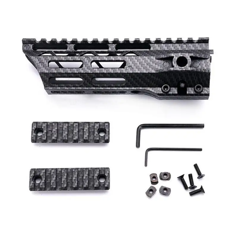 

Vector Optics Carbon Fiber 7 Inch MLOK Slim Polymer. 223 5.56 AR-15 Free Float Handguard M-LOK AR15 M4 Blacket Picatinny Rail