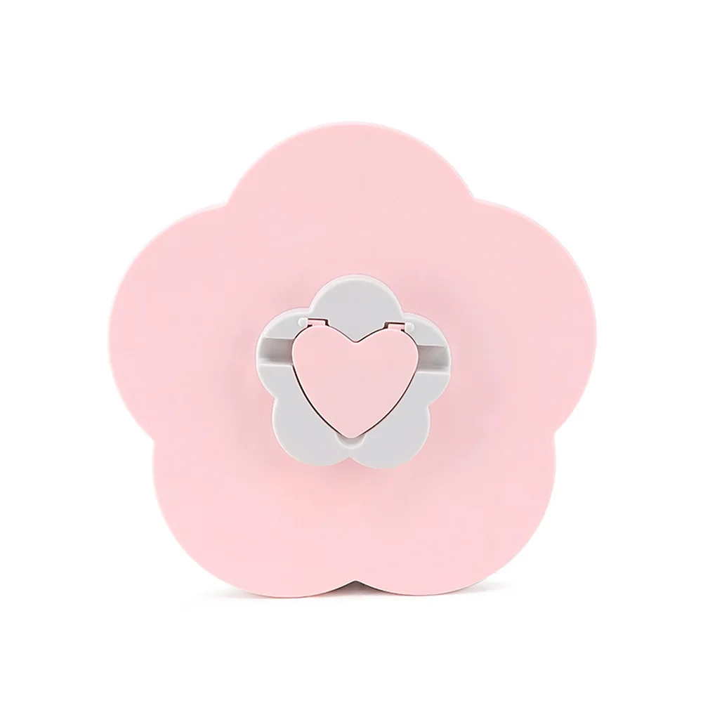 Pink Singlelayer Двойной слой фруктовая чаша Лепесток Форма ЛОТОК блюдо тарелка закуска Кухня лоток Piatto Di Frutta+ Porta Cellulare HFing - Цвет: Pink Singlelayer