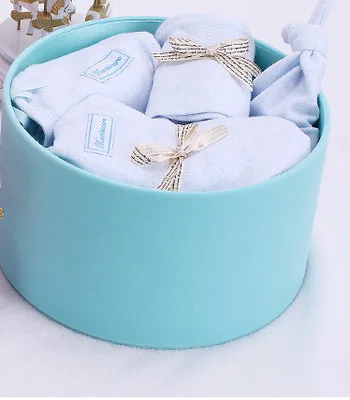 Blue no doll Новинка, детская Подарочная коробка, хлопковый костюм, игрушка, высокое качество, Рукописные буквы, подарок на день рождения, полнолуние, корзина - Цвет: Blue no doll