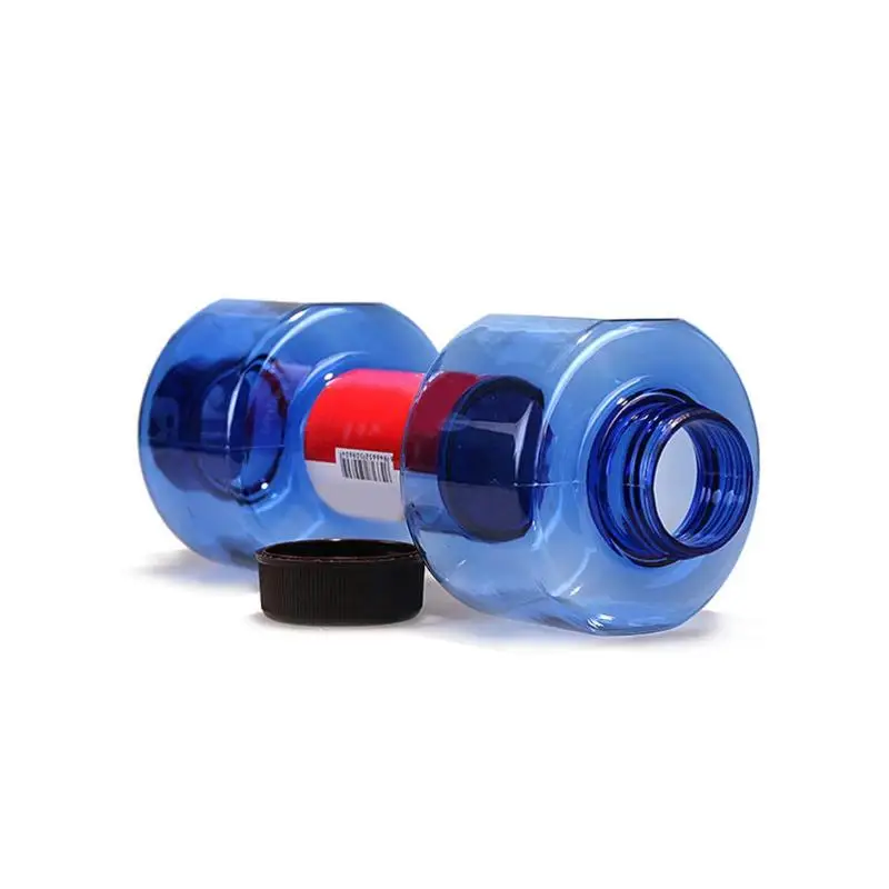 Outdoor Cycling Leakproof Water Bottle 500mL Sports Kettle Dumbbell Water Cup Withstand High and Low Temperatures Durable
