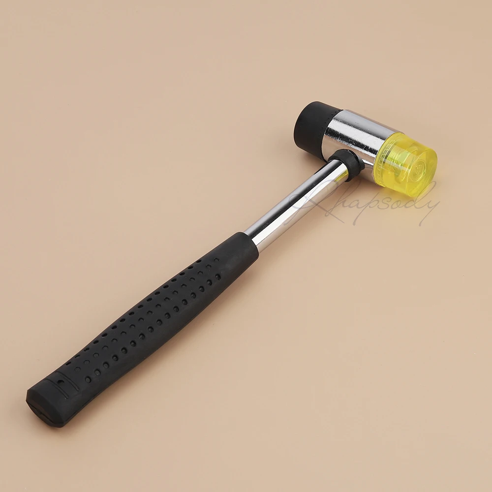 Leather Craft Carving Hammer Cowhide Punch Cutting Sewing DIY Working Saddle Making Tools Leather Craft Tools Supplies Kits leather tool carving tool leather cutting tools leather stamp punch leather carving hammer