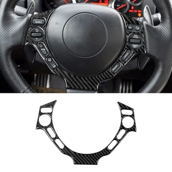 

Carbon Fiber Black Decoration Cover Trims Carbon Fiber Sticker Frame Sticker Steering Wheel New Durable High Quality