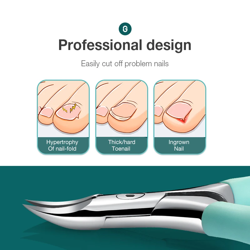 Toenail Clippers Pedicure Tool Nail Clippers Anti-Splash Ingrown Olecranon Cutters Manicure Tools Sets MR.GREEN nail clipper set nail care kit manicure pedicure kit manicure nail clipper set manicure sets manicure set nail clippers kit nail clipper nail clippers toe nail clipper