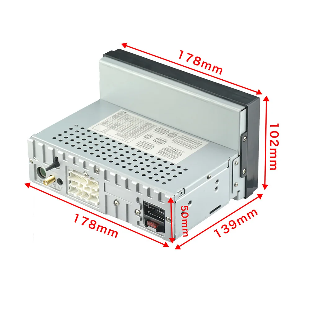 Top stereo receiver autoradio Android 8.1 1DAN 7 inch Bluetooth TF TAM/FM/R.D.S car radio multimidia carro Eight core 4G memory 32G 11