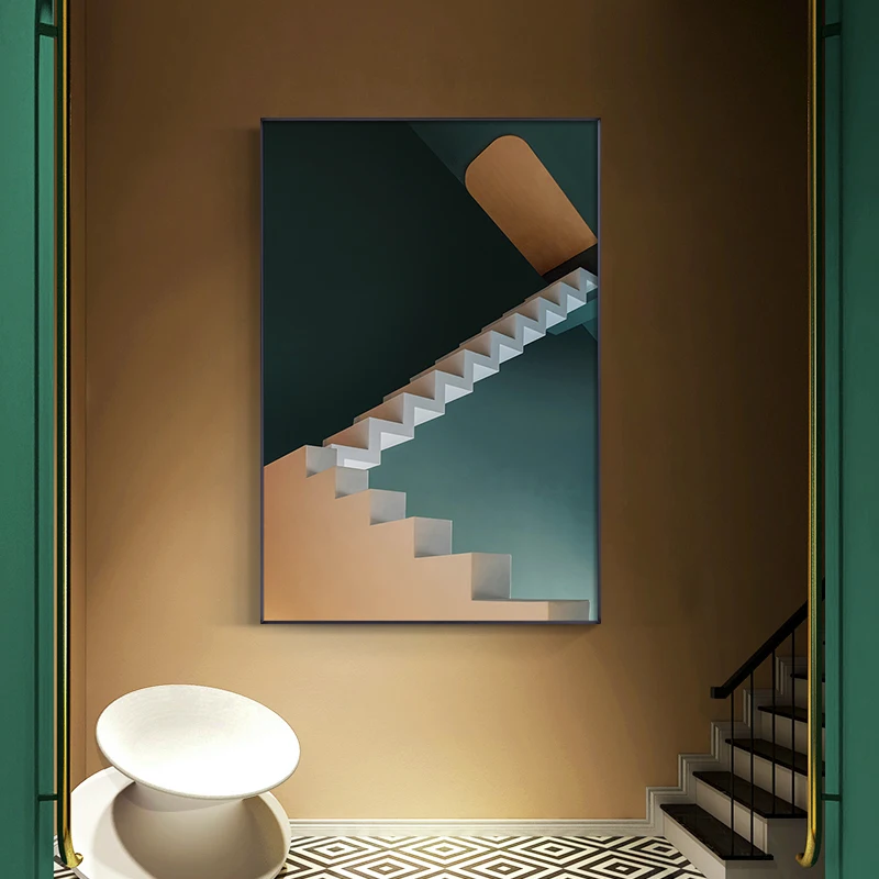 Modern Industrial Type Structure Art Canvas Painting Posters And Print 